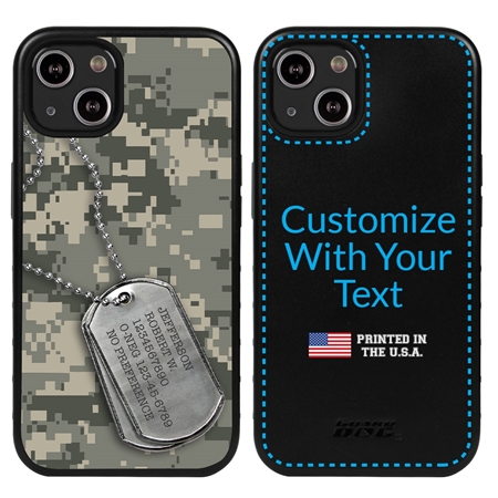 Military Case for iPhone 13 Mini - Hybrid - DogTag UCP Camo
