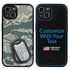 Military Case for iPhone 13 Mini - Hybrid - Silencer DogTag ABU Camo
