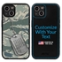 Military Case for iPhone 13 - Hybrid - DogTag ABU Camo

