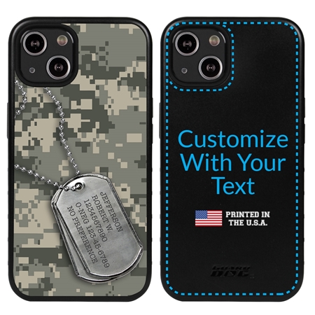 Military Case for iPhone 13 - Hybrid - DogTag UCP Camo
