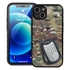 Military Case for iPhone 13 - Hybrid - Silencer DogTag Ops Camo
