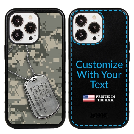 Military Case for iPhone 13 Pro - Hybrid - DogTag UCP Camo

