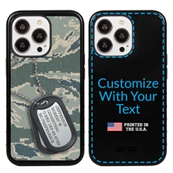 
Military Case for iPhone 13 Pro - Hybrid - Silencer DogTag ABU Camo