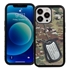 Military Case for iPhone 13 Pro - Hybrid - Silencer DogTag Ops Camo
