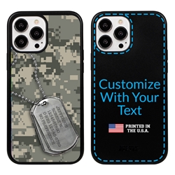 
Military Case for iPhone 13 Pro Max - Hybrid - DogTag UCP Camo
