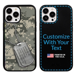 
Military Case for iPhone 13 Pro Max - Hybrid - DogTag UCP Camo