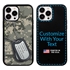 Military Case for iPhone 13 Pro Max - Hybrid - Silencer DogTag UCP Camo
