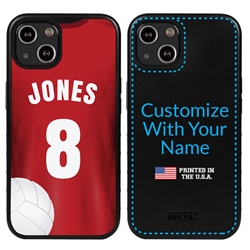 
Custom Volleyball Jersey Case for iPhone 13 Mini - Hybrid (Full Color Jersey)