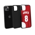 Custom Volleyball Jersey Case for iPhone 13 Mini - Hybrid (Full Color Jersey)
