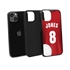 Custom Volleyball Jersey Case for iPhone 13 - Hybrid (Full Color Jersey)
