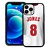 Custom Volleyball Jersey Case for iPhone 13 Pro Max - Hybrid (White Jersey)
