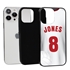 Custom Volleyball Jersey Case for iPhone 13 Pro Max (White Jersey)
