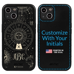 
Zodiac Case for iPhone 13 Mini - Hybrid - Pisces - Personalized