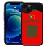 Personalized Portugal Soccer Jersey Case for iPhone 13 Mini (Black Case, Black Silicone)
