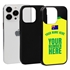 Personalized Australia Soccer Jersey Case for iPhone 13 Pro - Hybrid - (Black Case, Black Silicone)
