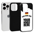 Personalized Germany Soccer Jersey Case for iPhone 13 Pro (Black Case, Black Silicone)
