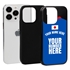 Personalized Japan Soccer Jersey Case for iPhone 13 Pro - Hybrid - (Black Case, Black Silicone)
