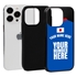 Personalized Japan Soccer Jersey Case for iPhone 13 Pro (Black Case, Black Silicone)
