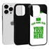 Personalized Saudi Arabia Soccer Jersey Case for iPhone 13 Pro - Hybrid - (Black Case, Black Silicone)
