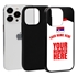 Personalized Serbia Soccer Jersey Case for iPhone 13 Pro (Black Case, Black Silicone)
