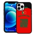 Personalized Portugal Soccer Jersey Case for iPhone 13 Pro Max (Black Case, Black Silicone)
