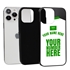 Personalized Saudi Arabia Soccer Jersey Case for iPhone 13 Pro Max - Hybrid - (Black Case, Black Silicone)
