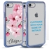 Personalized Floral Case for iPhone 7 / 8 / SE – Clear – Big Beautiful Cherry Blossom
