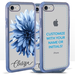
Personalized Floral Case for iPhone 7 / 8 / SE – Clear – Big Beautiful Dahlia