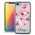 Personalized Floral Case for iPhone 7 Plus / 8 Plus – Clear – Big Beautiful Cherry Blossom
