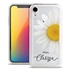 Personalized Floral Case for iPhone XR – Clear – Big Beautiful Daisy
