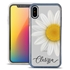 Personalized Floral Case for iPhone Xs Max – Clear – Big Beautiful Daisy
