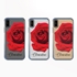 Personalized Floral Case for iPhone Xs Max – Clear – Big Beautiful Rose
