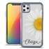 Personalized Floral Case for iPhone 11 Pro Max – Clear – Big Beautiful Daisy
