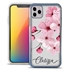 Personalized Floral Case for iPhone 12 Pro Max – Clear – Big Beautiful Cherry Blossom
