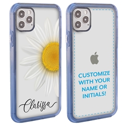 
Personalized Floral Case for iPhone 12 Pro Max – Clear – Big Beautiful Daisy