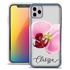 Personalized Floral Case for iPhone 12 Pro Max – Clear – Big Beautiful Orchid

