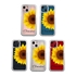 Personalized Floral Case for iPhone 13 – Clear – Big Beautiful Sunflower

