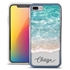 Personalized Tropical Case for iPhone 7 Plus / 8 Plus – Clear – Ocean Front

