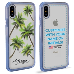 
Personalized Tropical Case for iPhone Xs Max – Clear – Palm Tree Party