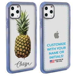 
Personalized Tropical Case for iPhone 11 Pro – Clear – Classic Pineapple