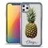 Personalized Tropical Case for iPhone 11 Pro – Clear – Classic Pineapple
