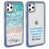 Personalized Tropical Case for iPhone 11 Pro – Clear – Ocean Front
