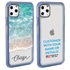 Personalized Tropical Case for iPhone 11 Pro – Clear – Ocean Front
