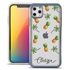 Personalized Tropical Case for iPhone 11 Pro – Clear – Palms and Pineapples
