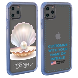 
Personalized Tropical Case for iPhone 11 Pro – Clear – Pretty Pearl
