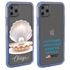 Personalized Tropical Case for iPhone 11 Pro – Clear – Pretty Pearl
