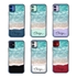 Personalized Tropical Case for iPhone 12 Mini – Clear – Ocean Front
