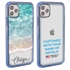 Personalized Tropical Case for iPhone 12 Pro Max – Clear – Ocean Front
