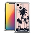 Personalized Tropical Case for iPhone 13 Mini – Clear – Palm Tree Silhouette
