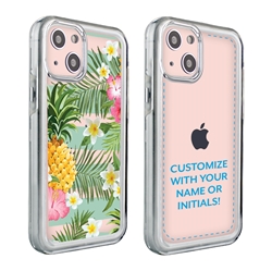 
Personalized Tropical Case for iPhone 13 – Clear – Tropical